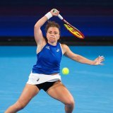 Jasmine Paolini n'a laissé aucune chance à Belinda Bencic dimanche KEYSTONE/EPA/MARK EVANS